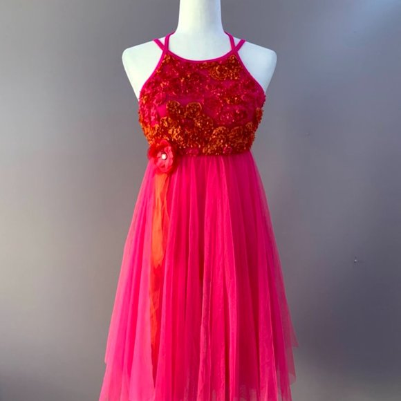 Theatricals Hot Pink Lyrical/Ballet Costume - Picture 1 of 4